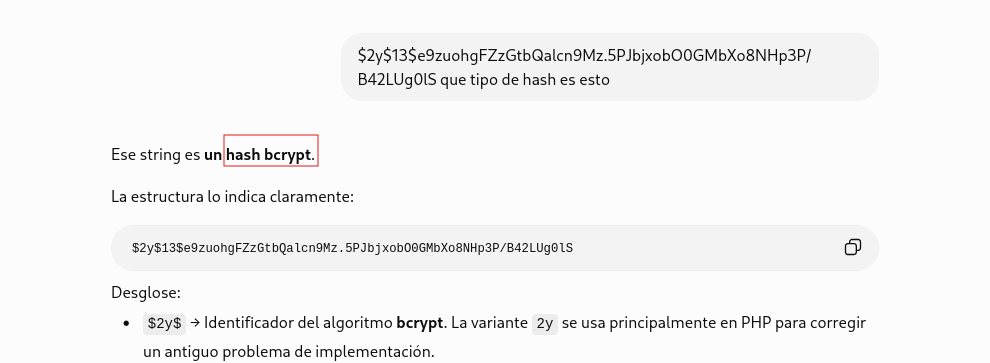 Identificación del tipo de hash